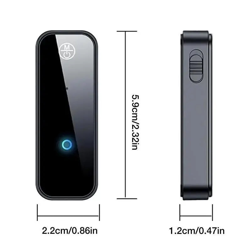 Car BT 5.0 Receiver Car Supplies, Car Audio Converter, Car Audio Adapter, Bluetooth-Compatible Transmitter for Car Speaker, Car Accessories