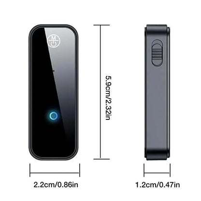 Car BT 5.0 Receiver Car Supplies, Car Audio Converter, Car Audio Adapter, Bluetooth-Compatible Transmitter for Car Speaker, Car Accessories