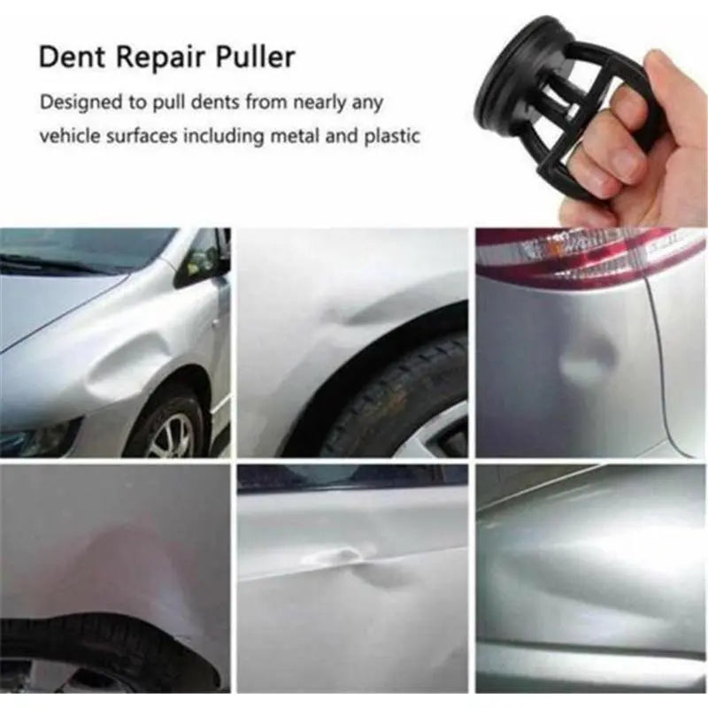 Car Dent Remover, 1 Piece Black Car Dent Repair Puller for Christmas Gift, Powerful Car Dent Remover Tool, Suction Cup Puller for Car Window Handle, Professional Car Body Repair Tool, Car Accessories for Xmas New Year Gift
