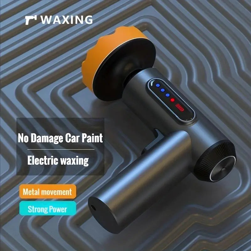 Wireless Car Polisher, Car Detailing Tool, USB Rechargeable Car Polishing Machine, Car Gadgets, Electric Polishing Wax Tool Suitable for Car Detailing