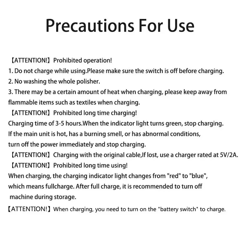 Wireless Car Polisher, Car Detailing Tool, USB Rechargeable Car Polishing Machine, Car Gadgets, Electric Polishing Wax Tool Suitable for Car Detailing