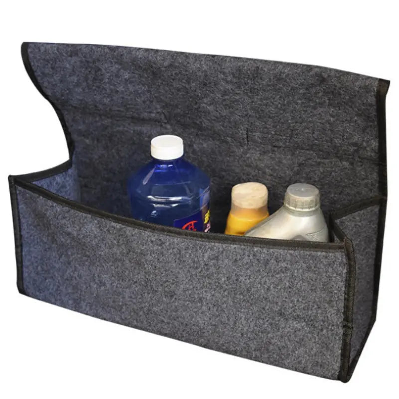 Felt Car Trunk Storage Bag, Foldable Car Storage Box, Car Organizer for Car