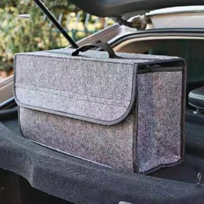 Felt Car Trunk Storage Bag, Foldable Car Storage Box, Car Organizer for Car