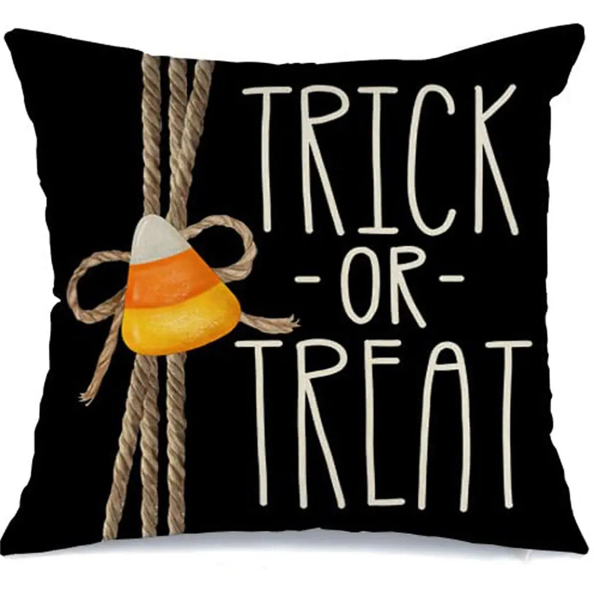 Halloween Pillowcase (1 Piece), Spooky Ghost Printed Throw Pillow Case without Filler, Pumpkin Throw Pillow Cover, Trick or Treat Throw Pillowcase, Room Decor, Halloween Decoration