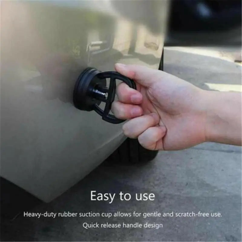 Car Dent Remover, 1 Piece Black Car Dent Repair Puller for Christmas Gift, Powerful Car Dent Remover Tool, Suction Cup Puller for Car Window Handle, Professional Car Body Repair Tool, Car Accessories for Xmas New Year Gift