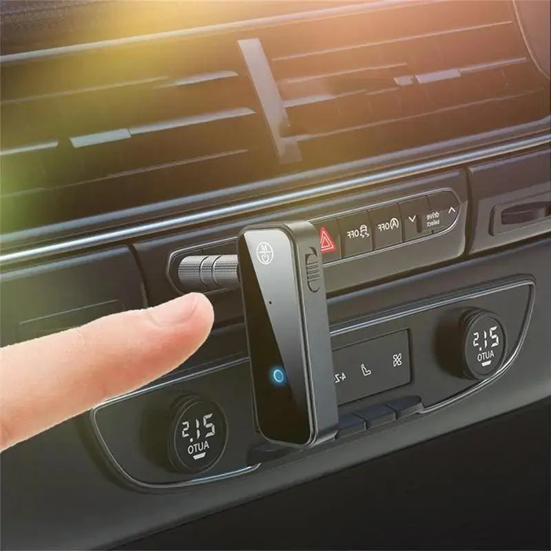 Car BT 5.0 Receiver Car Supplies, Car Audio Converter, Car Audio Adapter, Bluetooth-Compatible Transmitter for Car Speaker, Car Accessories
